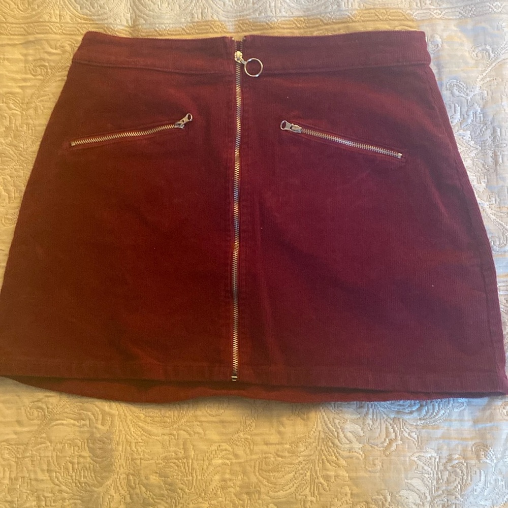 Corduroy skirt